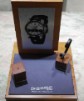 Eberhard & Co. espositore display da vetrina completo per chrono 4
